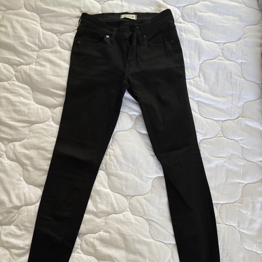 Madewell Black Skinny Jeans